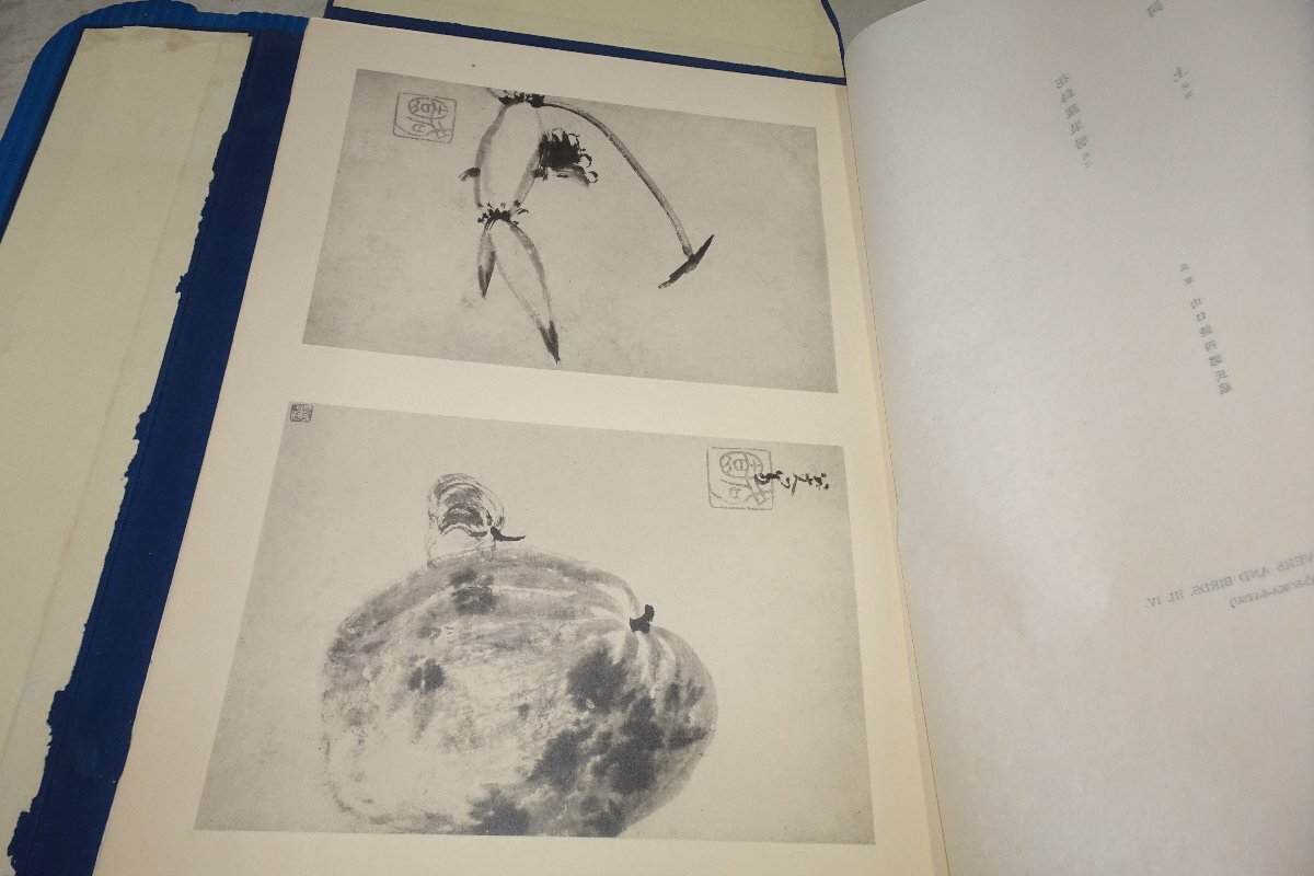 複製/海雲/雉に燕図/中国画/工芸/布袋屋掛軸HI-874