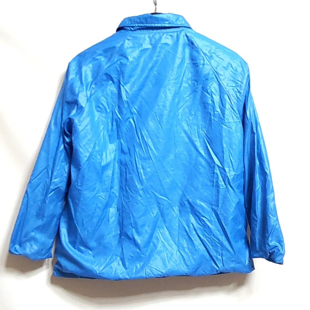 D1 Windy eather 青色 L 無地 コーチジャケット ナイロン D1 Windy eather 青色 L 無地 コーチジャケット ナイロン