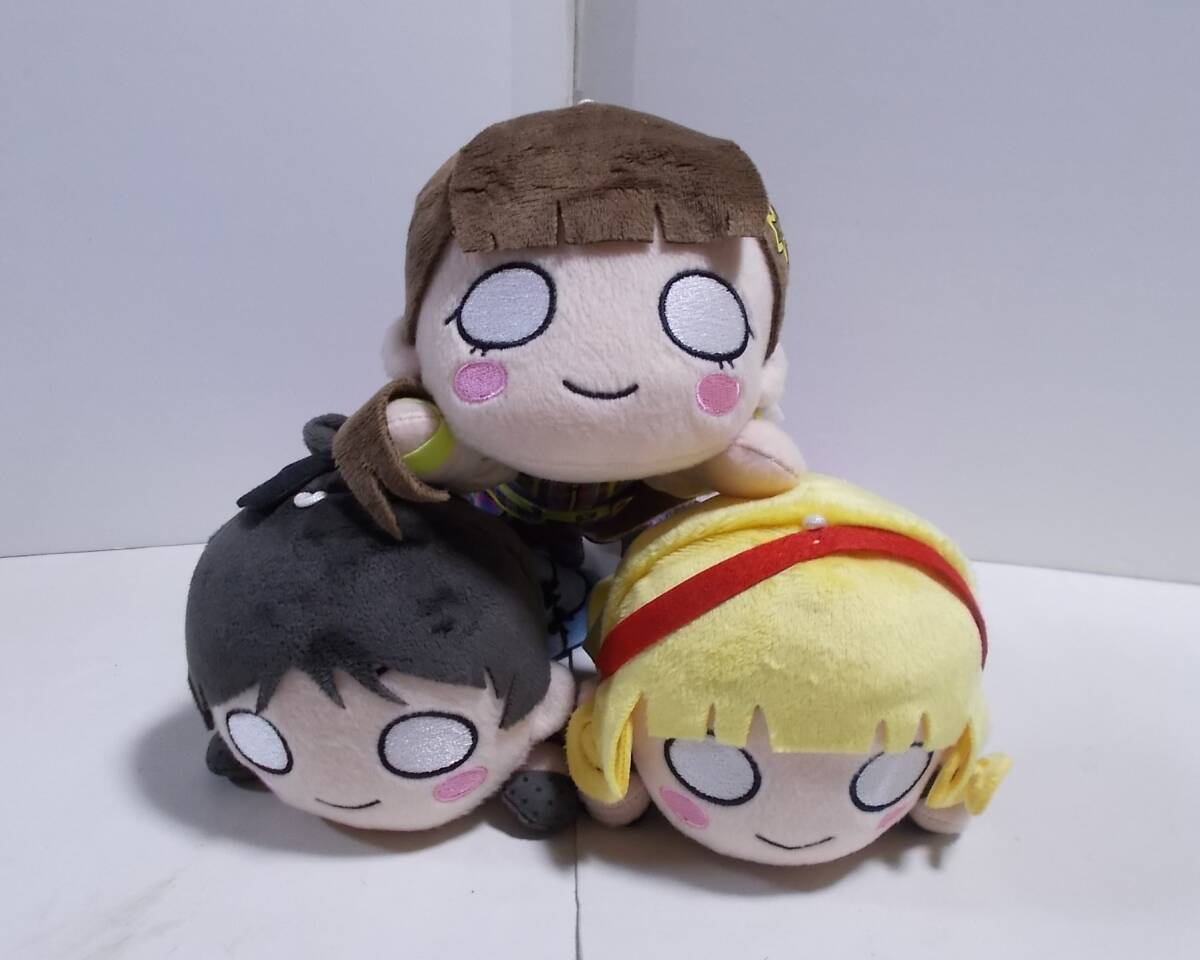 セガ ラブライブ！スーパースター!! 寝そべり ぬいぐるみ Brilliant Trilogy Vol.2 平安名すみれ 葉月恋 桜小路きな子 全3種セット