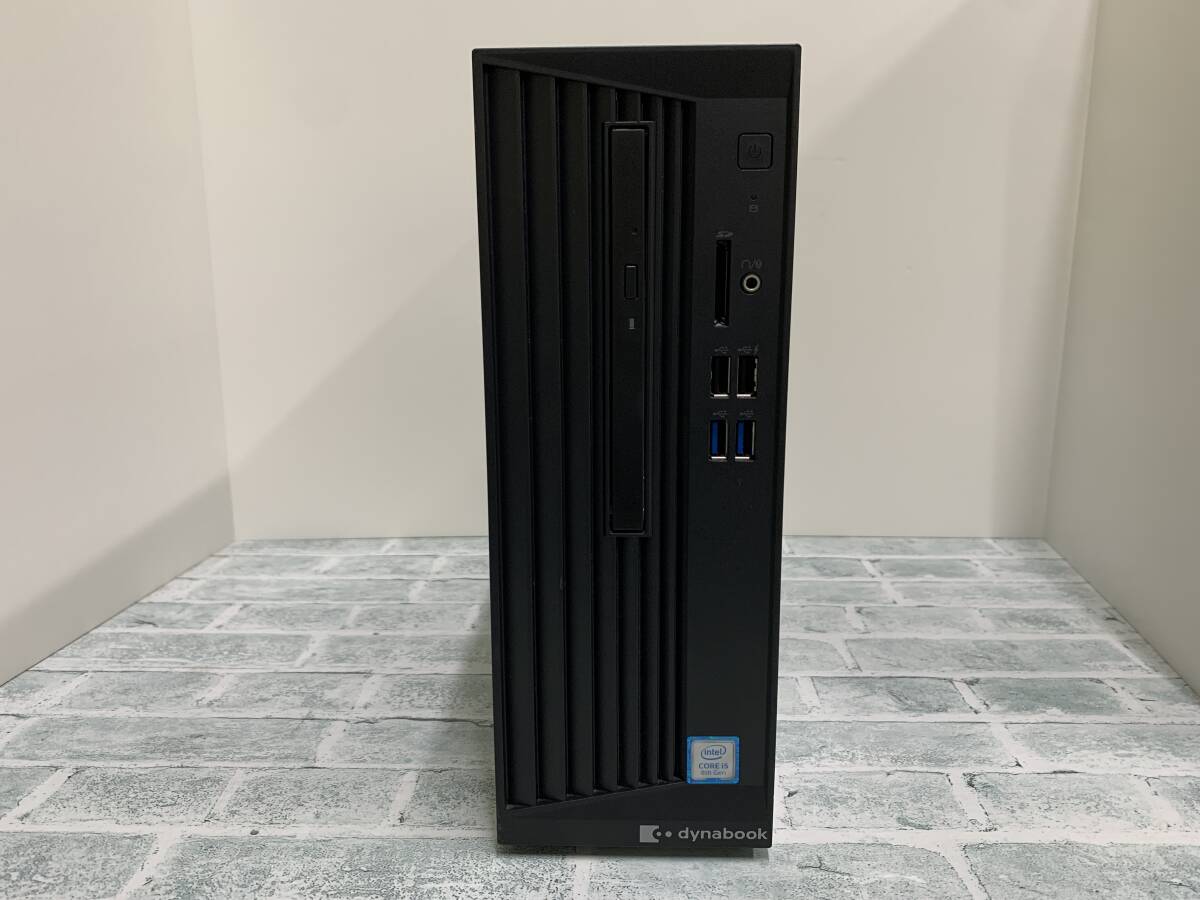 dynabook dynaDesk DT100/N デスクトップ ■Intel Core i5-8500 @ 3.00GHz■メモリ8GB+SSD256GB+DVD■Windows11■Wi-Fi子機付き ◎Z6J71