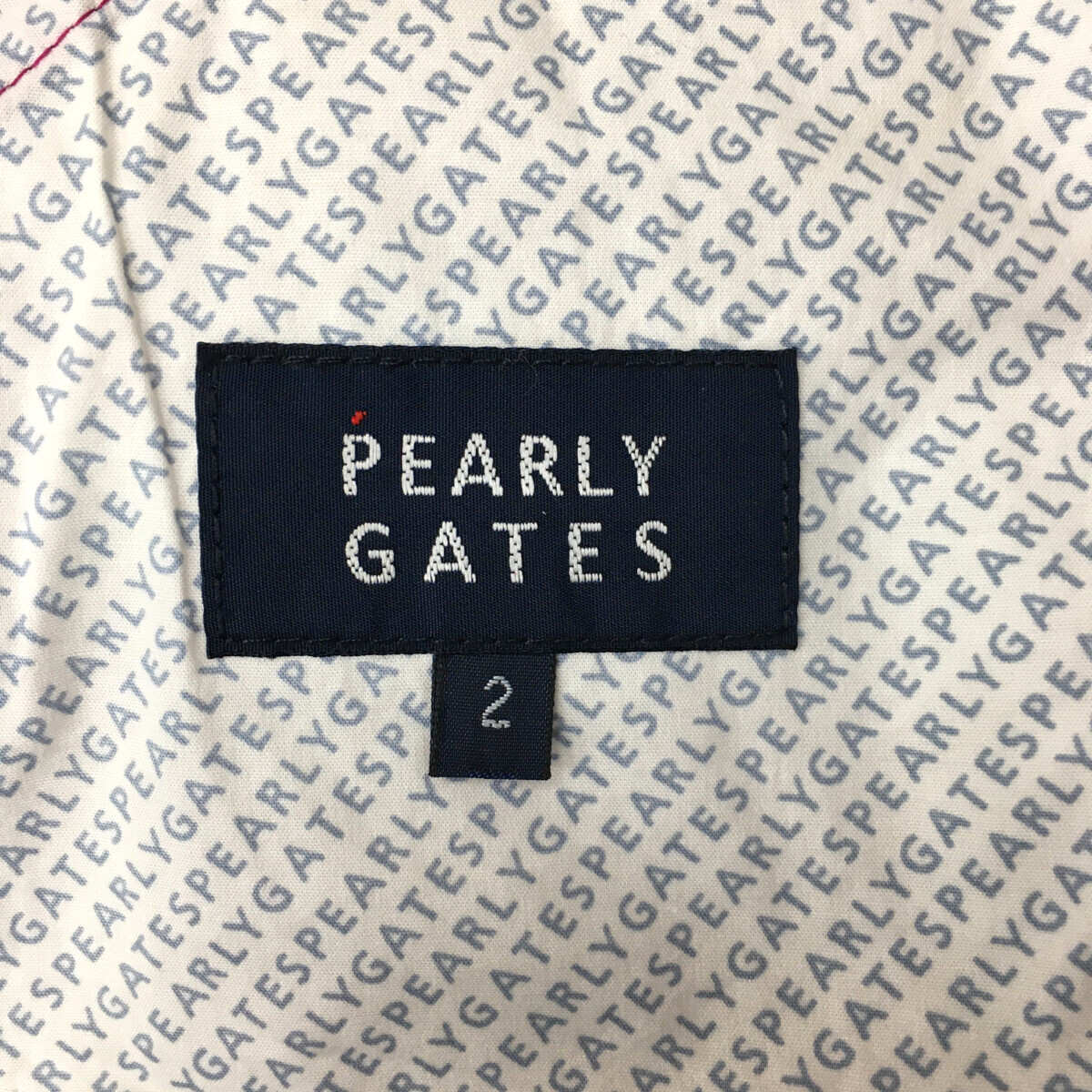 coco 中古【値下げ】 パーリーゲイツ PEARLY GATES レディース ショートパンツ 2(L) 紫 ストレッチ 総柄 レターパックプラス発送可 87103