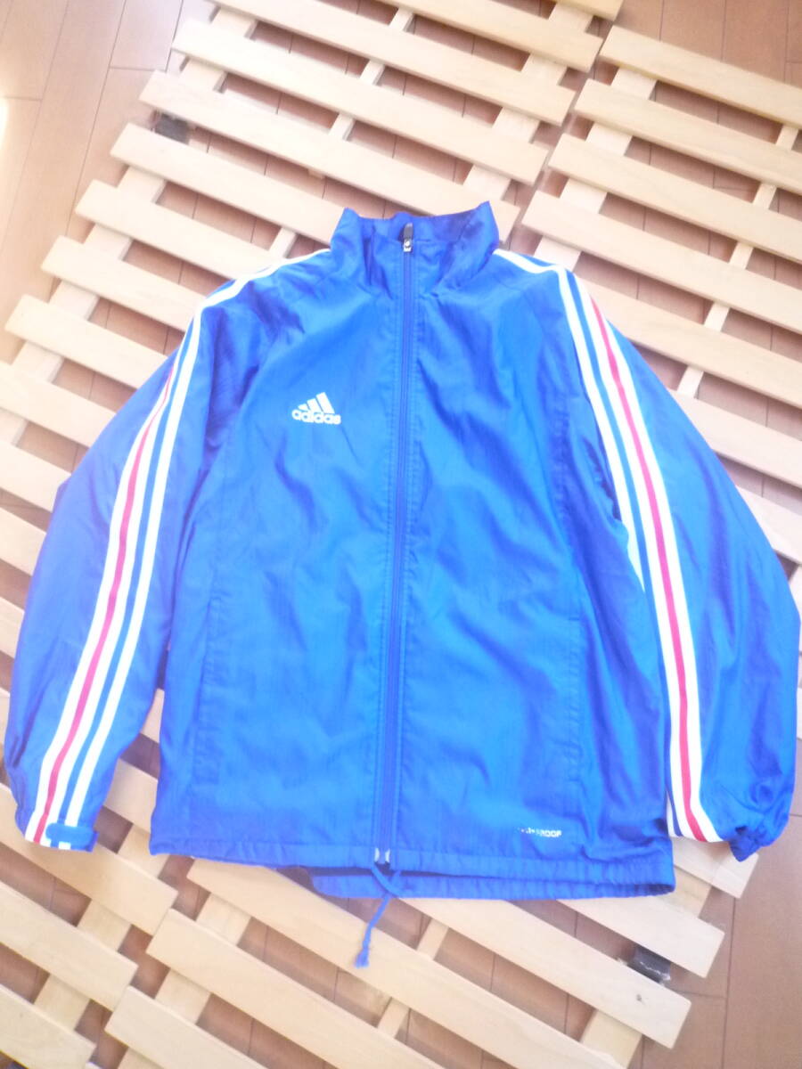  Adidas джемпер блузон синий S размер полиэстер 