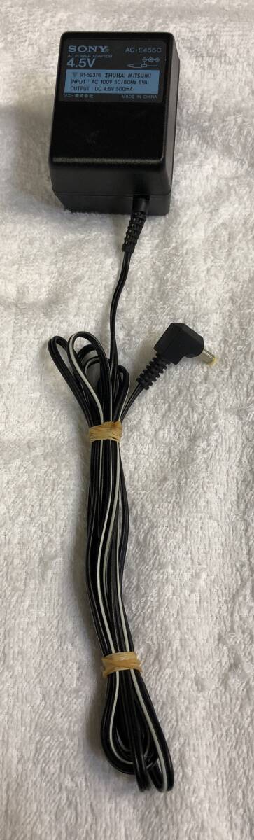 SONY ACアダプター AC-E455C 4.5V 500ｍA_画像1