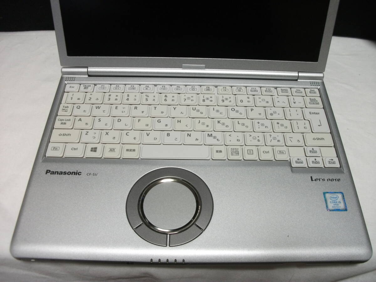 Win11 Panasonic Let's note CF-SV8RDAVS/Corei5/8GBメモリ+SSD256GB/マルチ/Office2021(328)