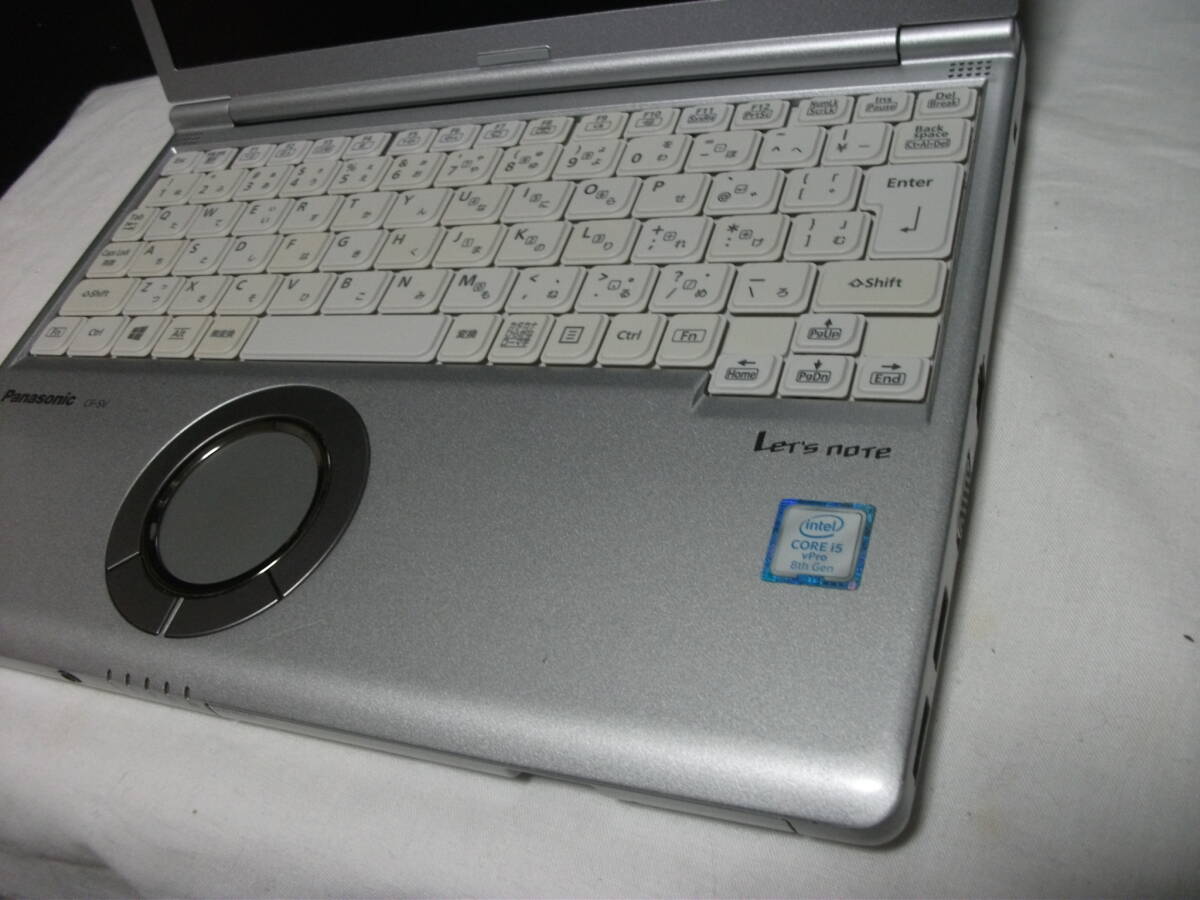 Win11 Panasonic Let's note CF-SV8RDAVS/Corei5/8GBメモリ+SSD256GB/マルチ/Office2021(328)