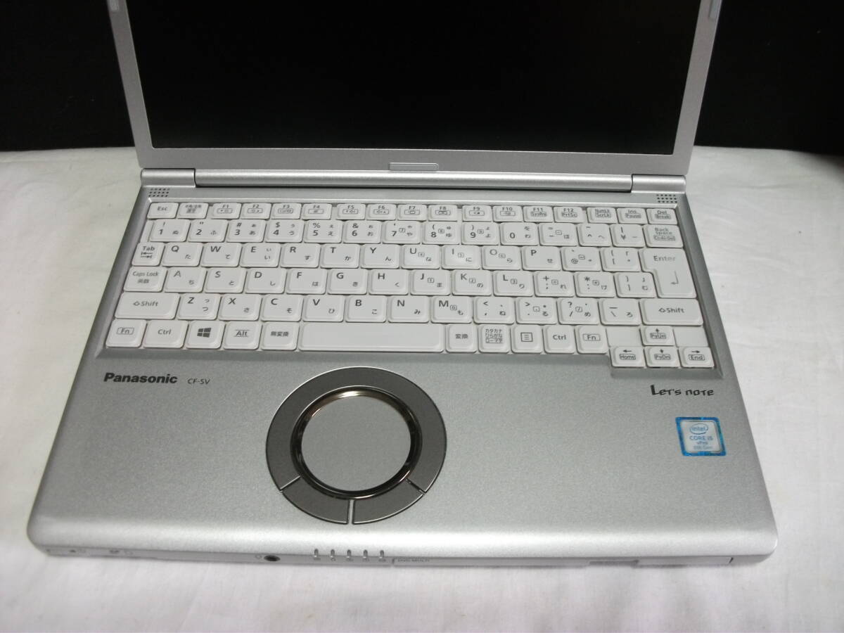 Win11 Panasonic Let's note CF-SV8RDAVS/Corei5/8GBメモリ+新品NVMe SSD256GB/マルチ/Office2021(336)