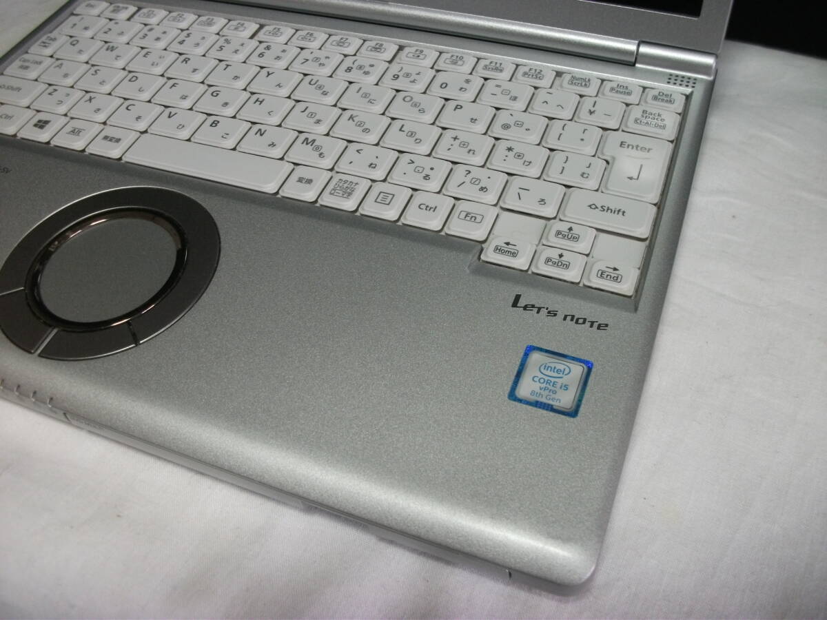 Win11 Panasonic Let's note CF-SV8RDAVS/Corei5/8GBメモリ+新品NVMe SSD256GB/マルチ/Office2021(336)