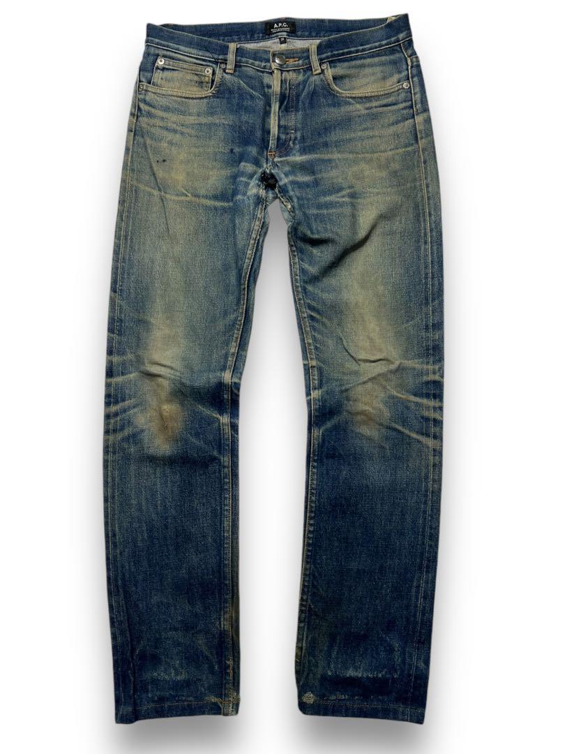 激渋 00s archive A P C PETIT STANDARD JEAN DROIT ETROIT W30 激渋 00s archive A P C PETIT STANDARD JEAN DROIT ETROIT W30