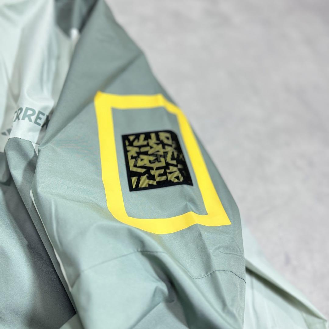 新品 2XLsize アディダス GORE-TEX テレックス ジャケット 緑 新品 2XLsize アディダス GORE-TEX テレックス ジャケット 緑