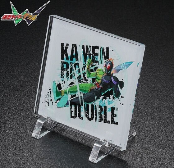 【送料無料！(単品￥2,380)】 仮面ライダーW　POPアート　アクリルブロック