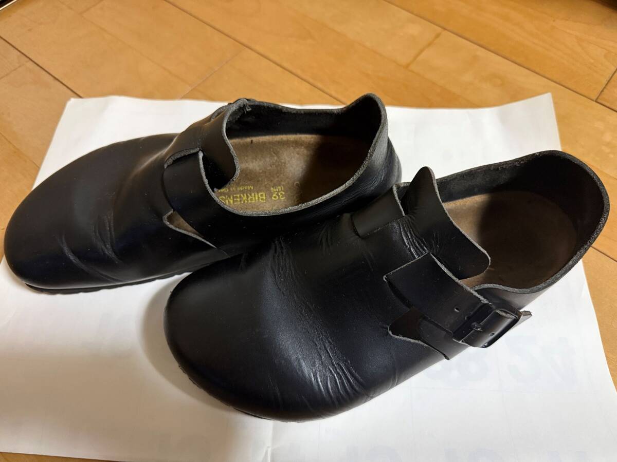 BIRKENSTOCK　LONDON　39　ブラック　！