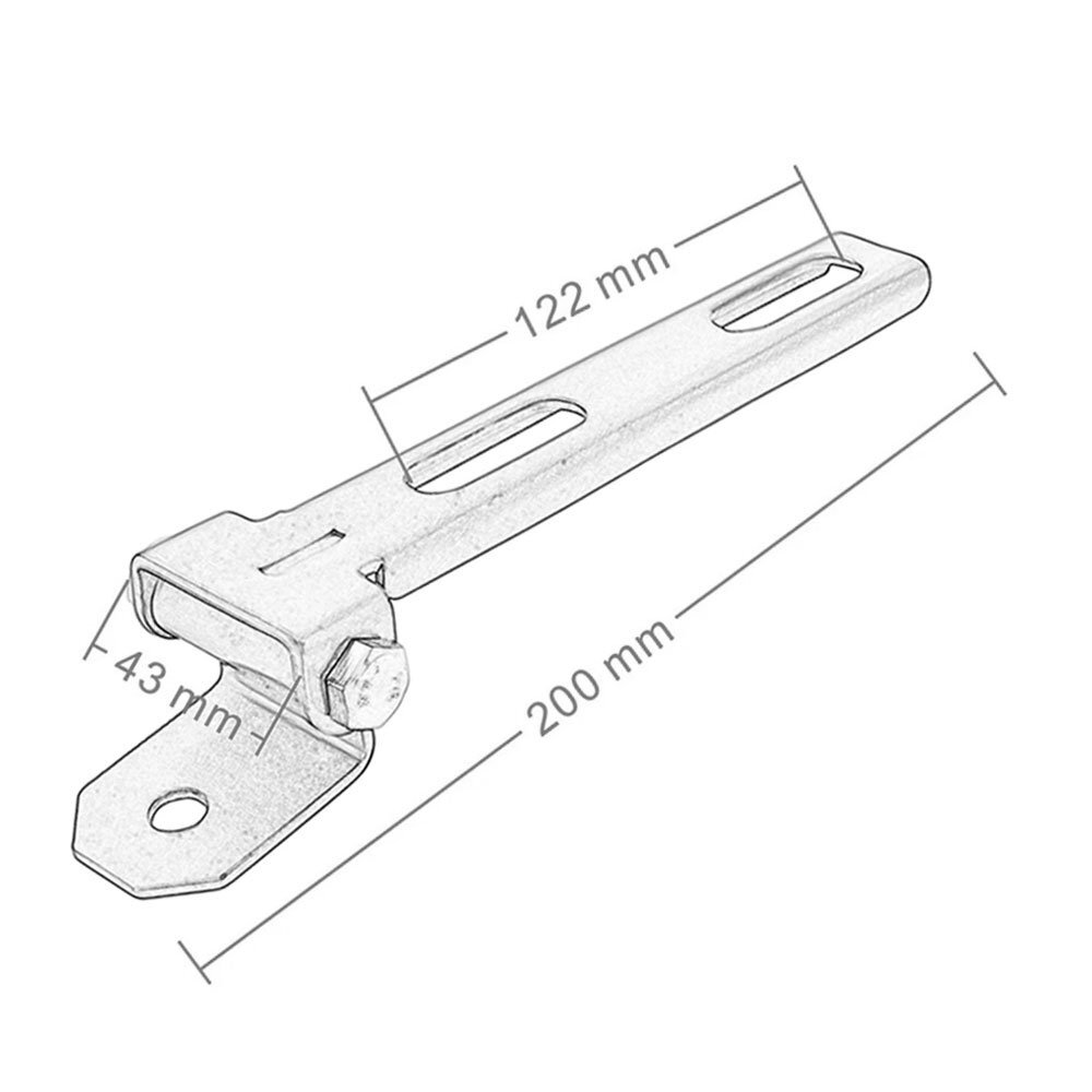  motorcycle Solo seat springs bracket Harley Honda Yamaha Kawasaki Suzuki bo bar silver SH-Spring new goods 