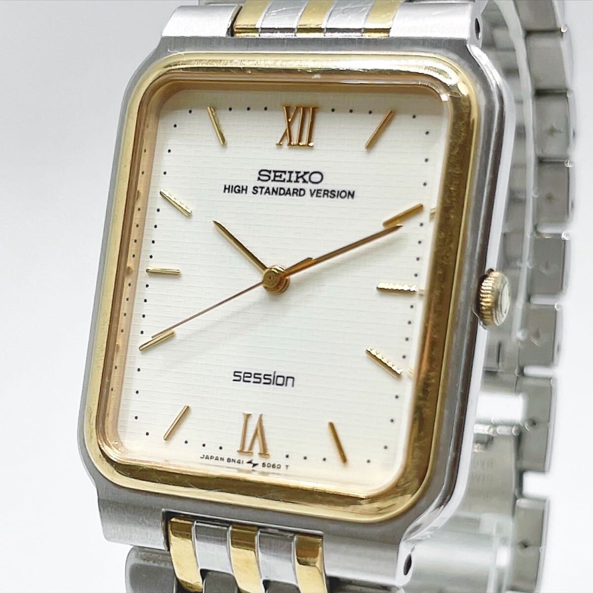 極美品 セイコー SESSION 1988年製 8N41-5050 Yahoo!オークション - 稼動品 SEIKO セイコー session