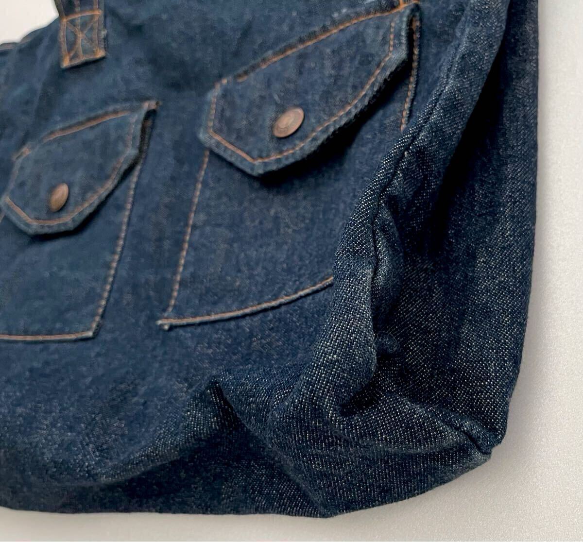 VINTAGE / Levi's × YAK PAK / 90s DENIM TOTE BAG / INDIGO VINTAGE / Levi's × YAK PAK / 90s DENIM TOTE BAG / INDIGO