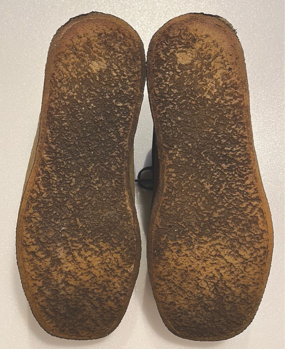 CLARKS / Wallabee Cup /SIZE:UK8(26.0-26.5cm) / NAVY NUBUCK / クラークス / ワラビーカップ / ネイビー ヌバック / 26158144 / モカシン