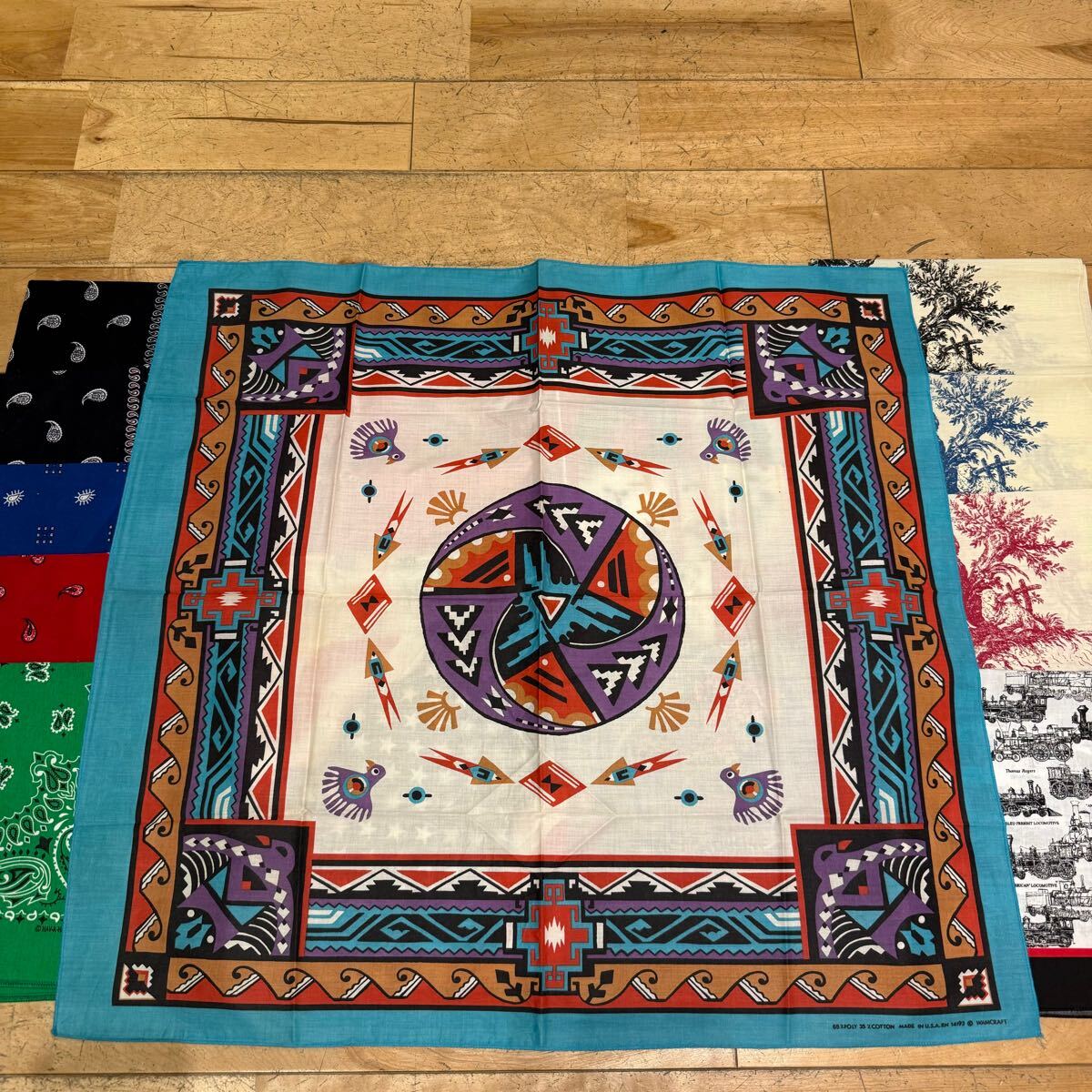 アメリカ製 80s 90s バンダナ20枚セット A