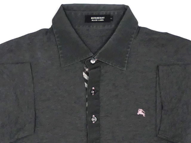 即決 BURBERRY BLACK LABEL メンズM 廃版 ポロシャツ バーバリー 即決 BURBERRY BLACK LABEL メンズM 廃版 ポロシャツ バーバリー