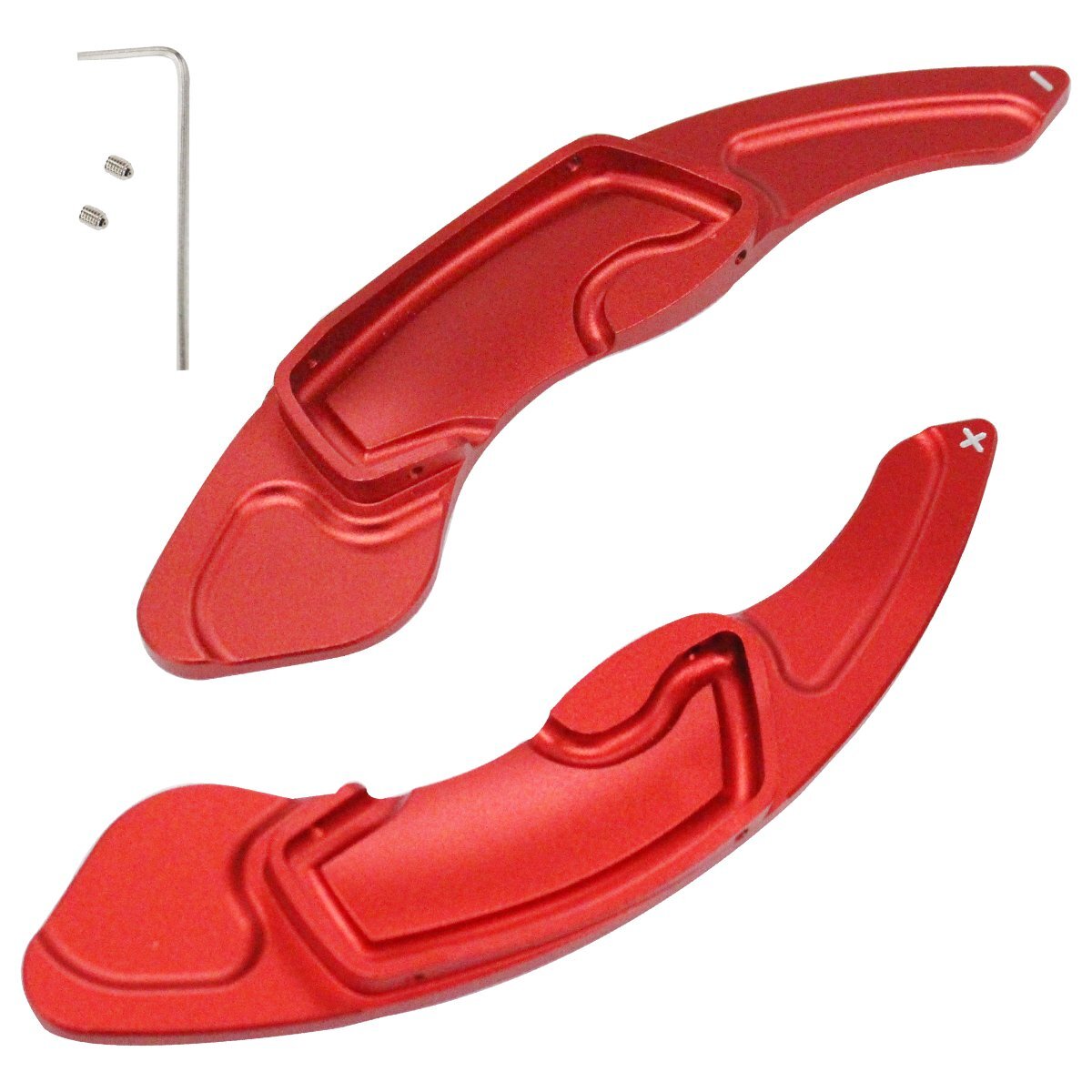 [ new goods immediate payment ] Paddle Shift extension Paddle Shift cover left right set red Subaru Levorg A type B type C type VM series 