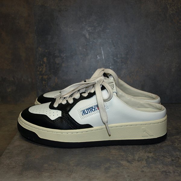 AUTRY◇オートリー?Women's MEDALIST_MULE_LOW LEATHER / ミュールモデル◇37サイズ　一度のみ使用　美品