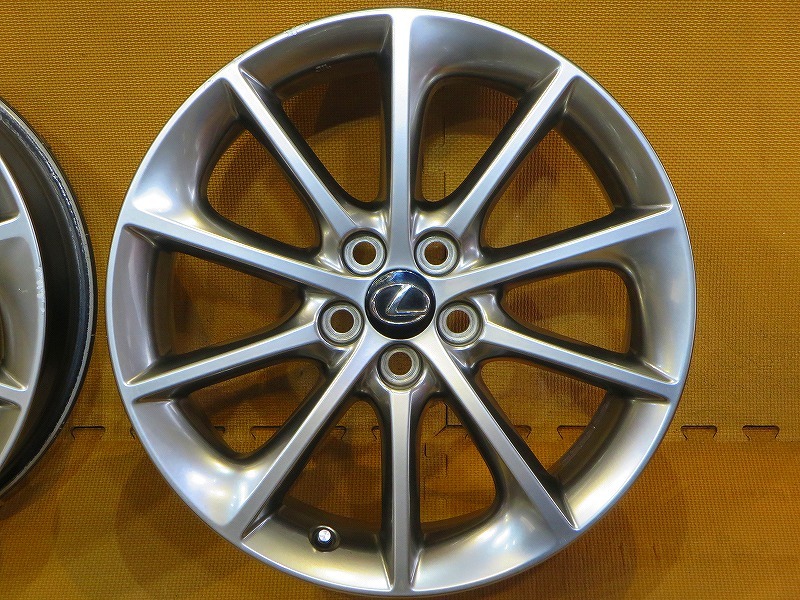 4本セット【LEXUS CT200h Fスポーツ 純正 ホイール】17インチ 7J 4本セット【LEXUS CT200h Fスポーツ 純正 ホイール】17インチ 7J