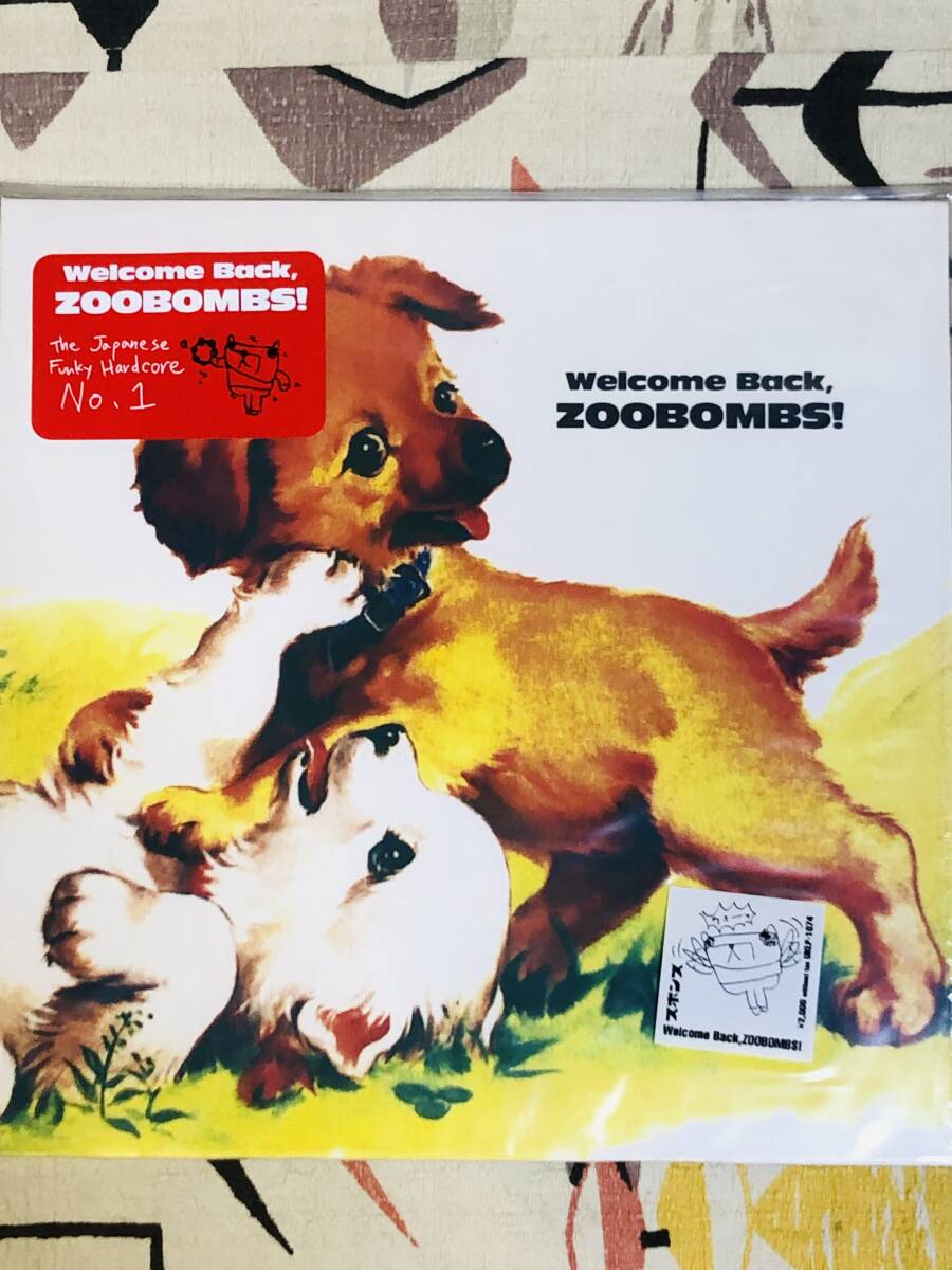 ★アナログ・レコード LP盤 未開封品　■Zoobombs/ズボンズ■「Welcome Back Zoobombs!」　 japan mint vinyl record ドン松尾