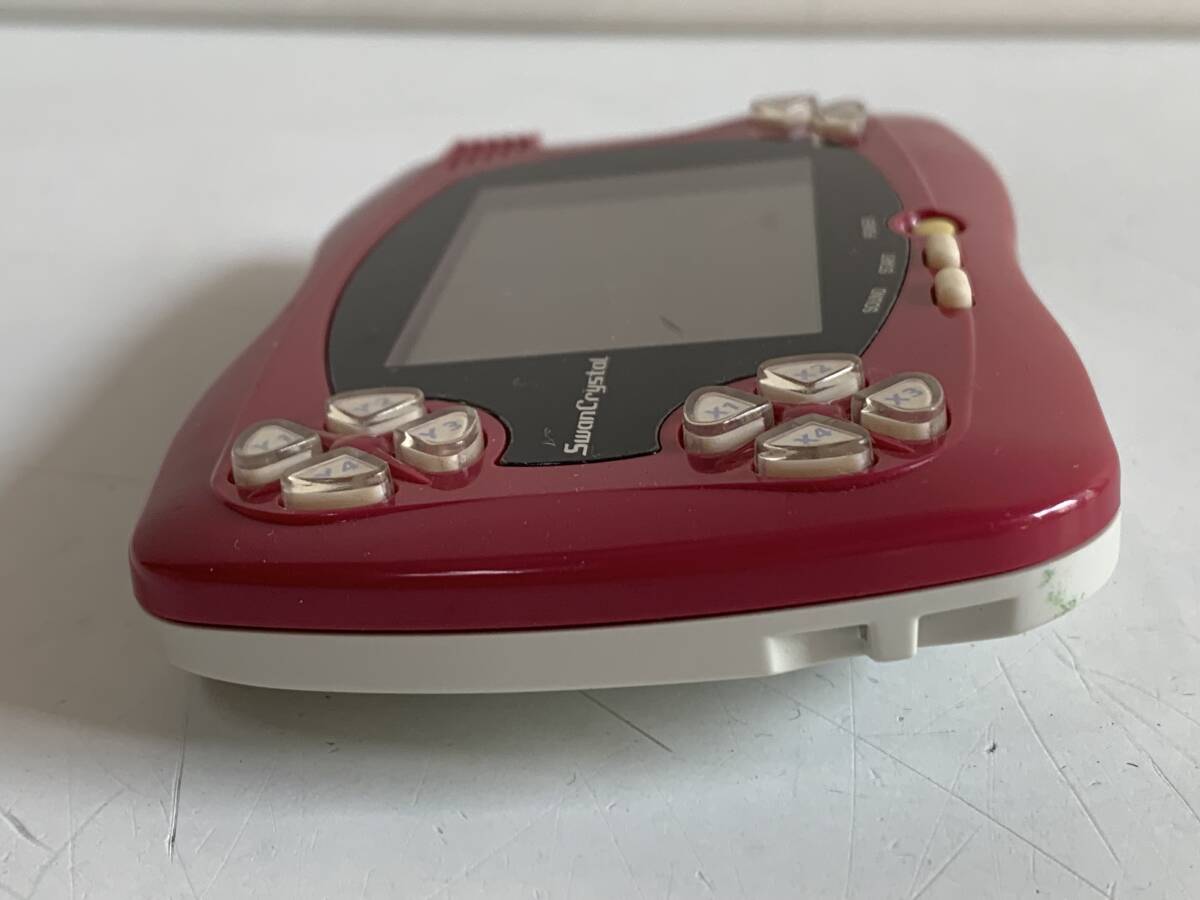 ワンダースワンクリスタル本体 赤 バンダイ SCT-001 ジャンク品 ワンダースワンクリスタル本体 赤 バンダイ SCT-001 ジャンク品