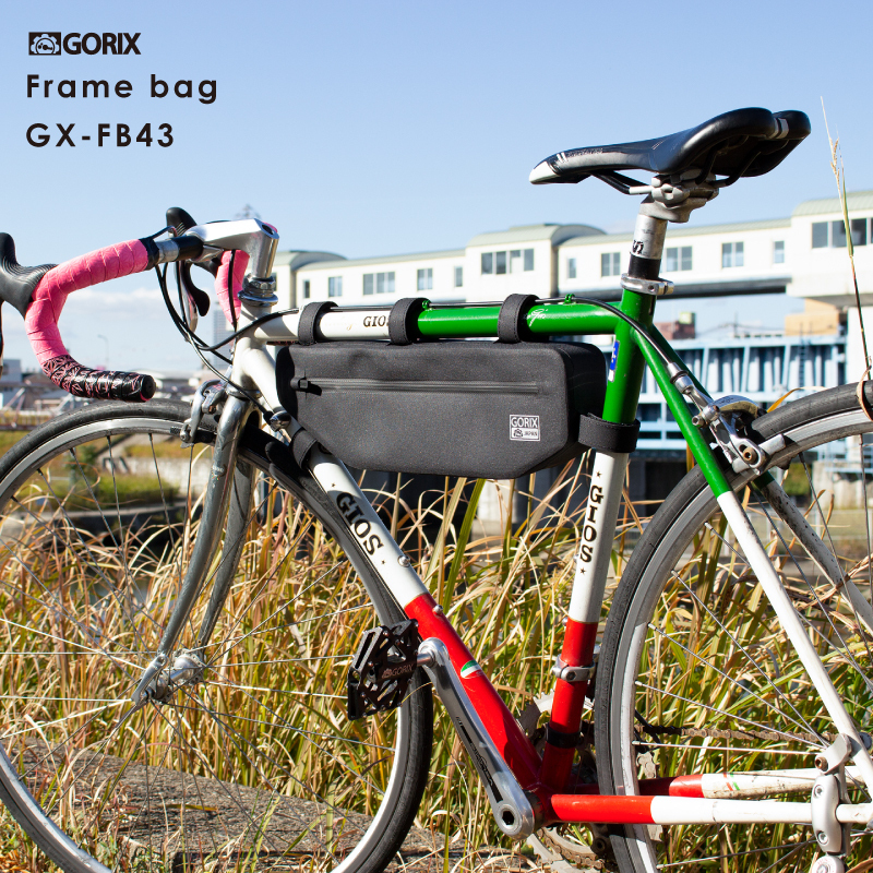 GORIXgoliks frame bag bicycle waterproof (GX-FB43) top tube bag cycle bag triangle bag (.. under. power keep )