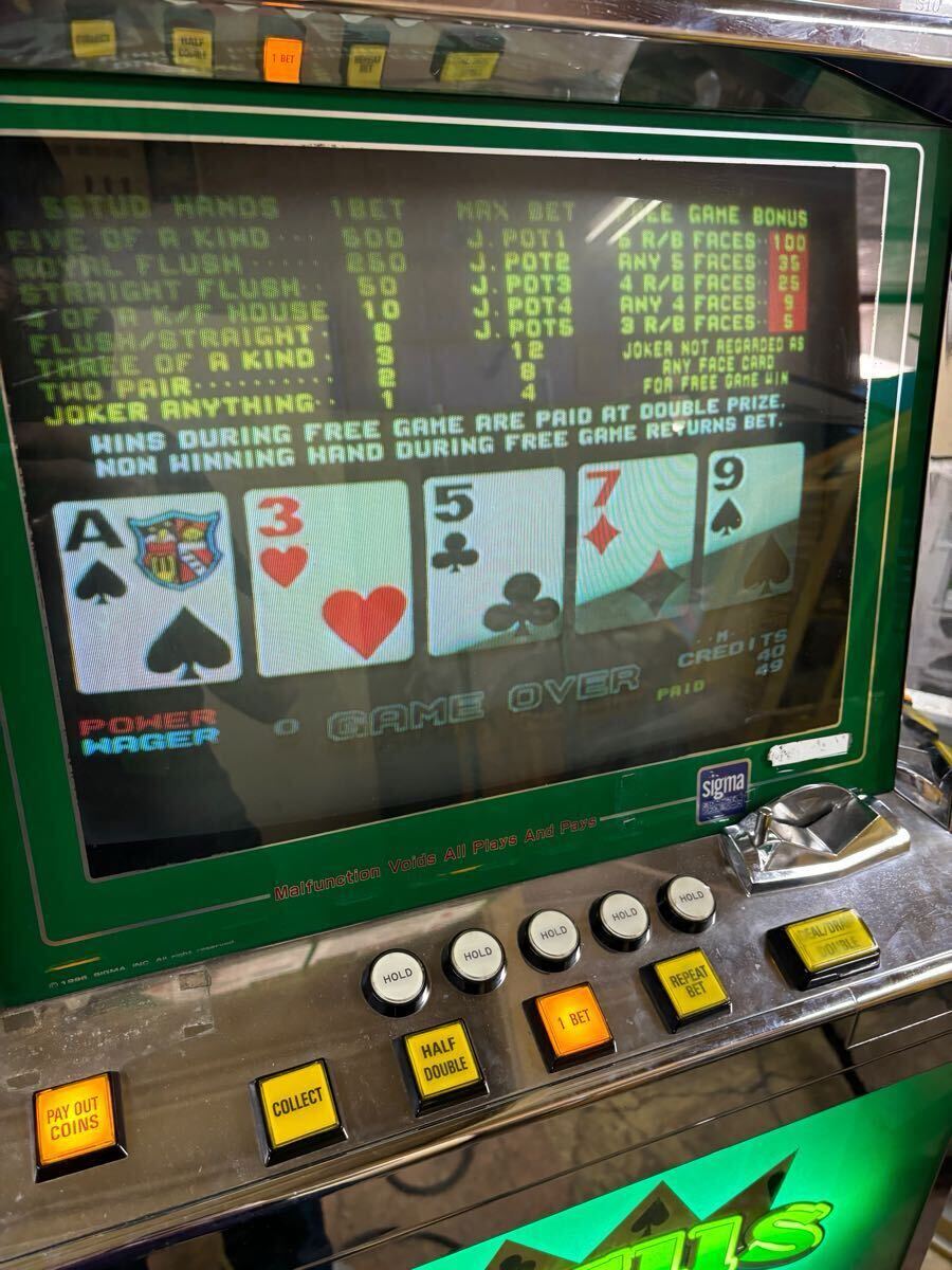 SIGMA シグマ ポーカー TWIN JOKERS PROGRESSIVE (52JP)アルゼ SIGMA シグマ ポーカー TWIN JOKERS PROGRESSIVE (52JP)アルゼ