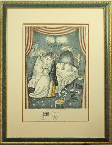 ☆最終値下げ◇美品◇レイモン・ペイネ 「愛のためらい」 切手