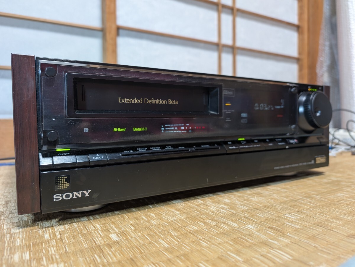SONY EDベータ EDV-9000 ジャンク β ED Beta ビデオデッキ SONY EDベータ EDV-9000 ジャンク β ED Beta ビデオデッキ
