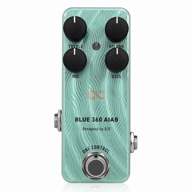 最落無し! One Control　BLUE 360 AIAB　/ a47103　伝説のベースアンプAcoustic 360/361のサウンドを超小型ペダルで！　1円