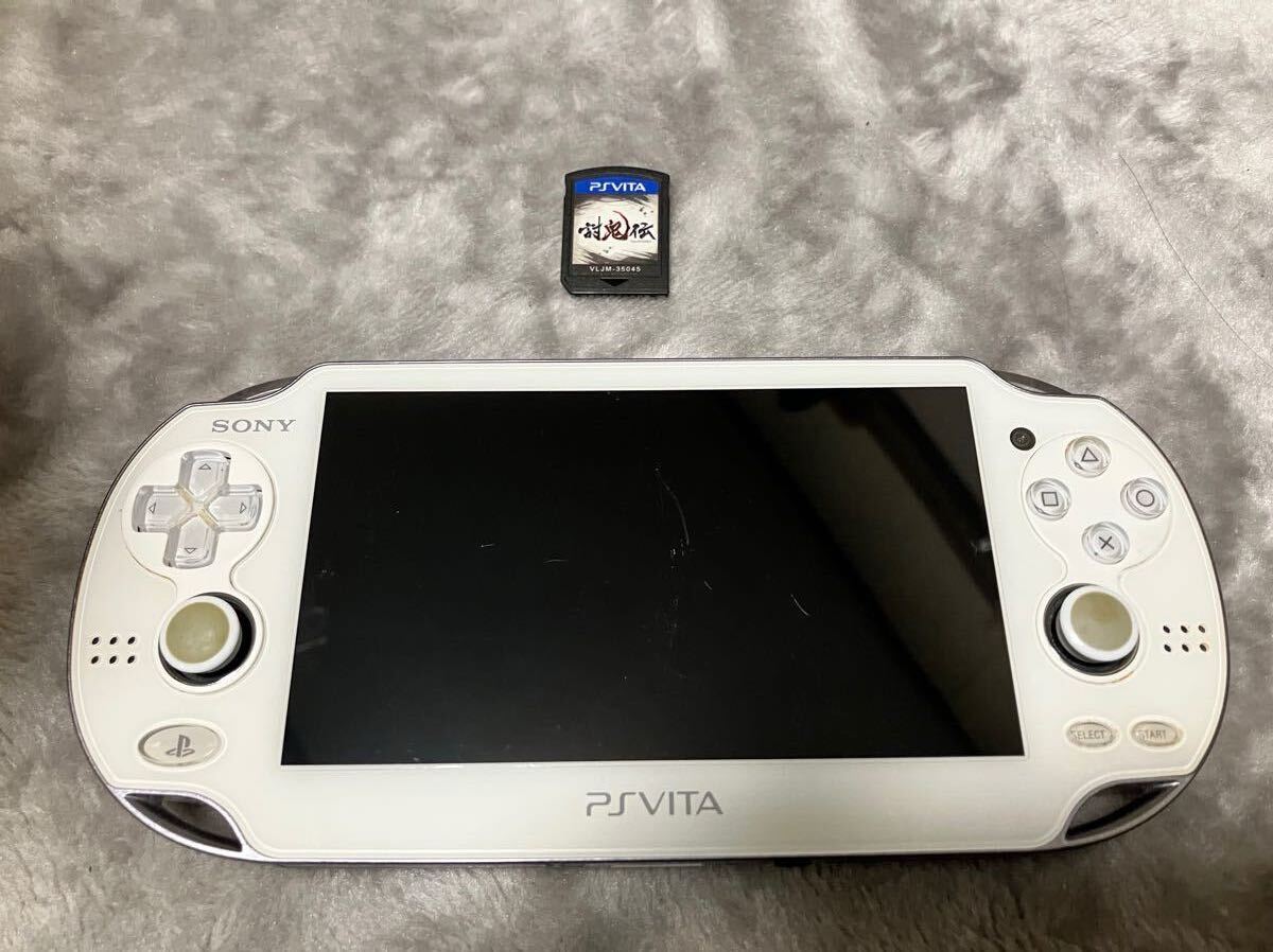 ジャンク!動作未確認 【PSVita】SONY ソニー ソフト付 本体PCH ジャンク!動作未確認 【PSVita】SONY ソニー ソフト付 本体PCH