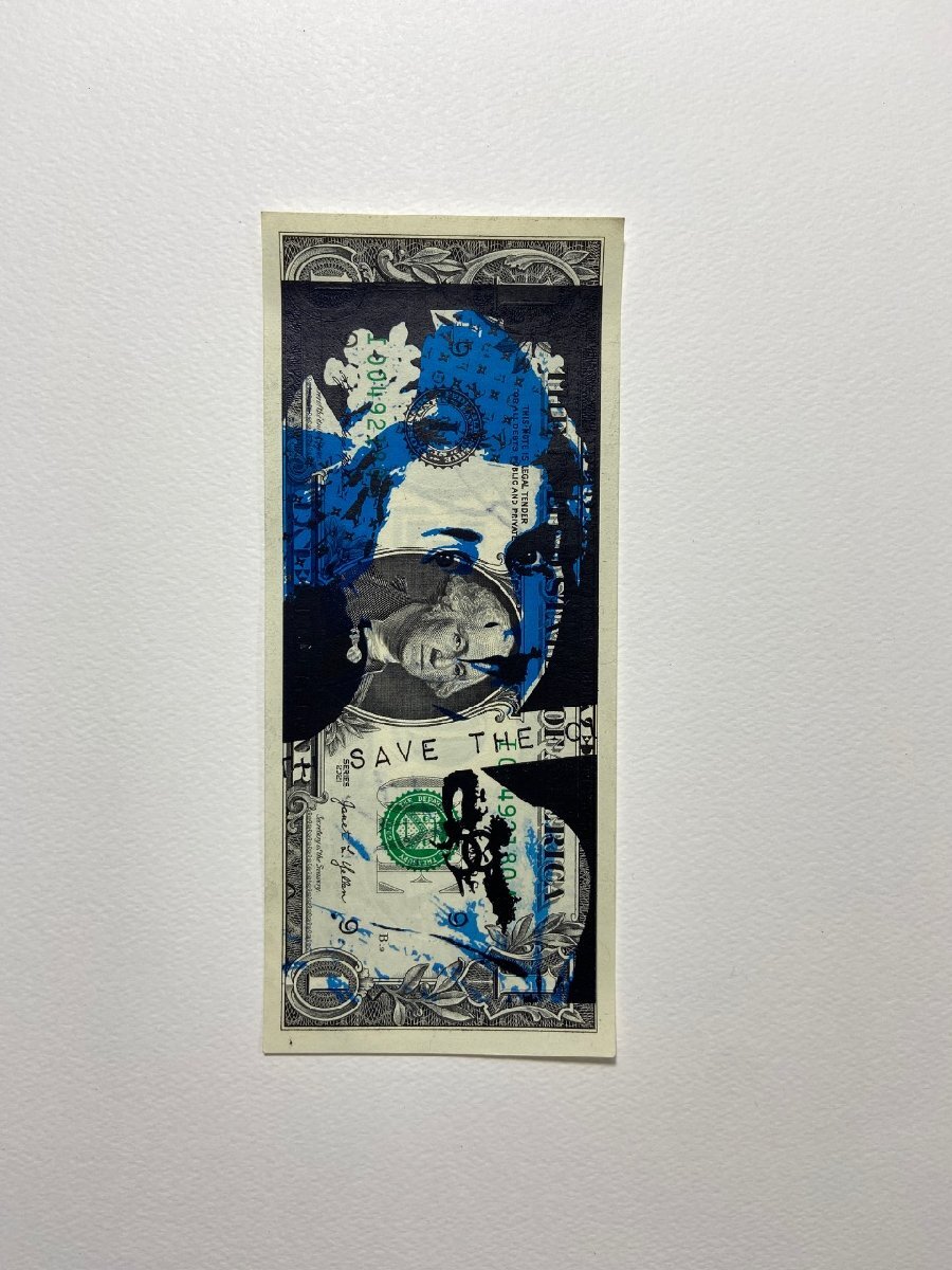 高評価アイテム signed NYC DEATH U.S 世界限定 紙幣 USドル札 bill dollar コレクション
