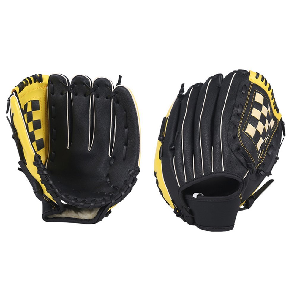  baseball glove softball type practice softball type right throwing practice for beginner oriented parent . for tender artificial leather impact absorption pad catch ball set 10.5 size right hand throwing 