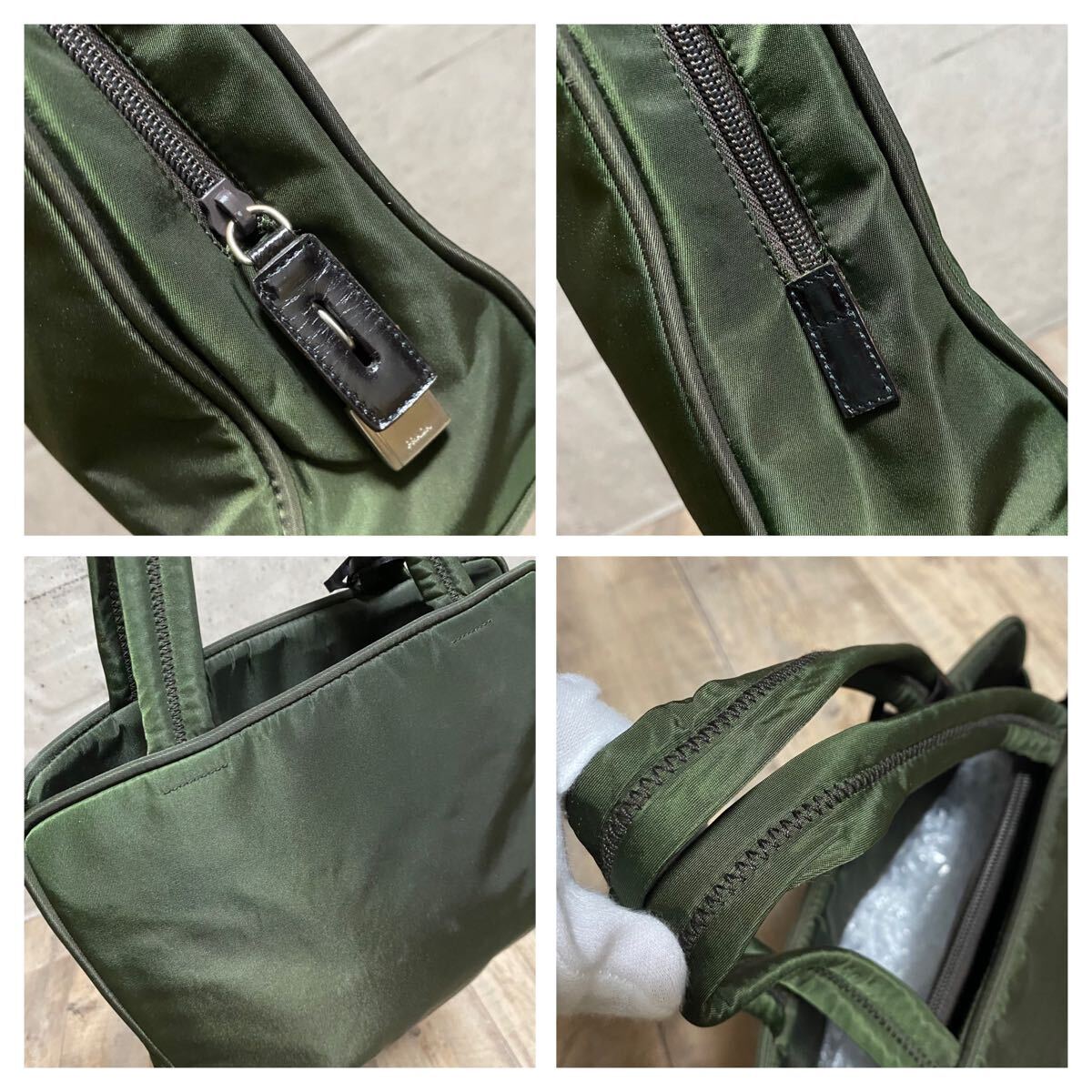 正規品 PRADA プラダ テスートナイロン ハンドバッグ 三角ロゴ 正規品 PRADA プラダ テスートナイロン ハンドバッグ 三角ロゴ