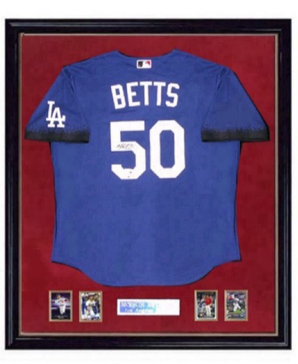Mookie Betts 直筆サイン入り本物ドジャース ナイキシティ Mookie Betts 直筆サイン入り本物ドジャース ナイキシティ
