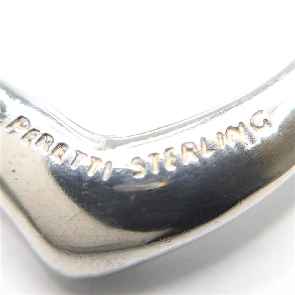 ティファニー Tiffany&Co. オープンハート 21.7mm ペンダントトップ スターリングシルバー シルバー エルサペレッティ