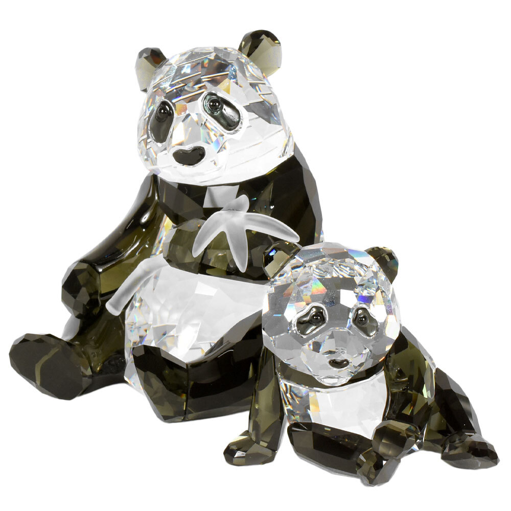  Swarovski SWAROVSKI SCS участник ограничение Panda. родители . произведение искусства украшение 900918 прозрачный 