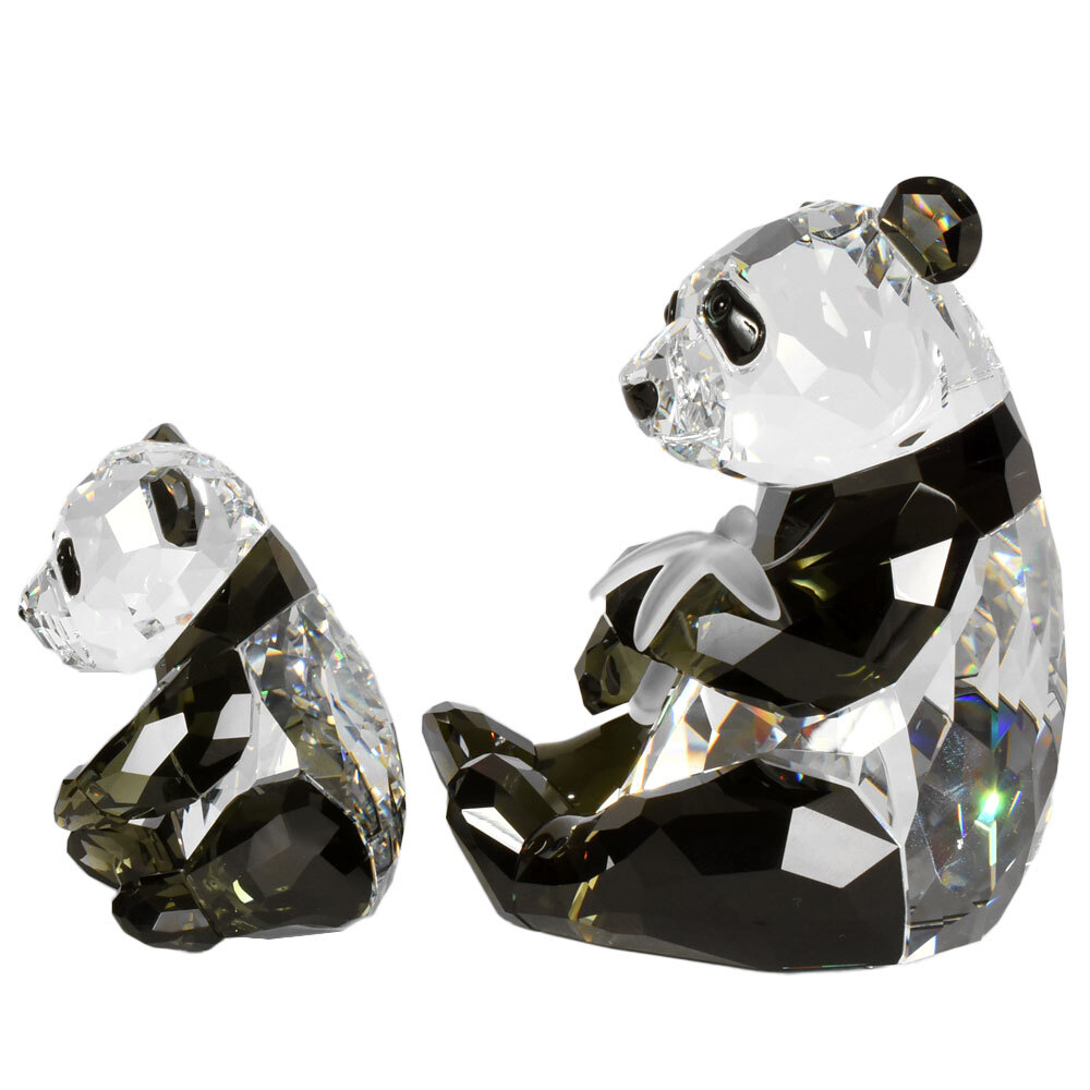  Swarovski SWAROVSKI SCS участник ограничение Panda. родители . произведение искусства украшение 900918 прозрачный 