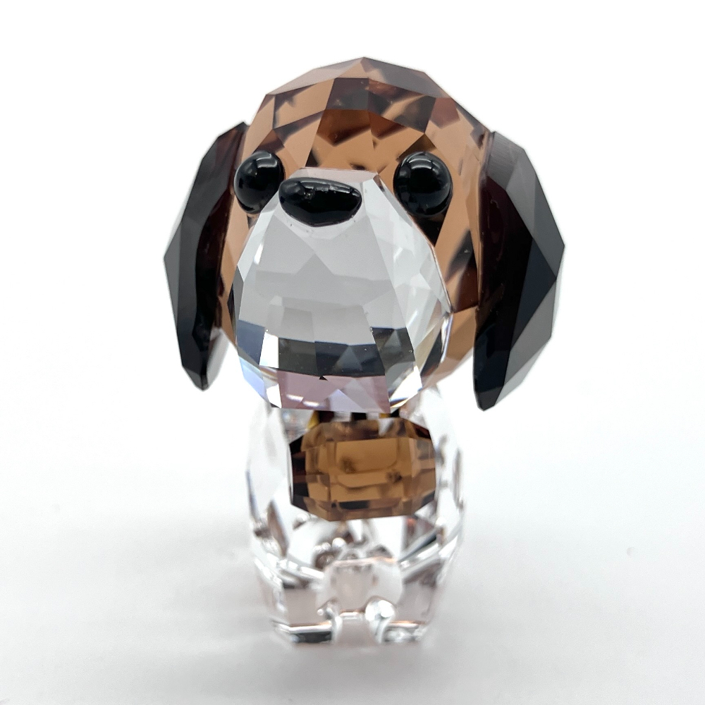 スワロフスキー SWAROVSKI Puppy - Bernie(セントバーナード) オブジェ 置物 5213704