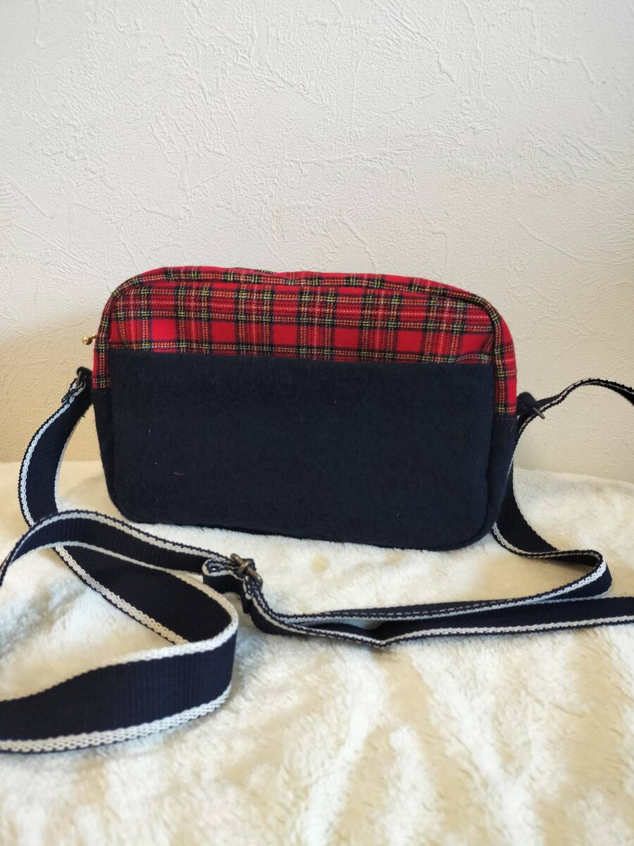 ハンドメイド　小さめショルダーバック