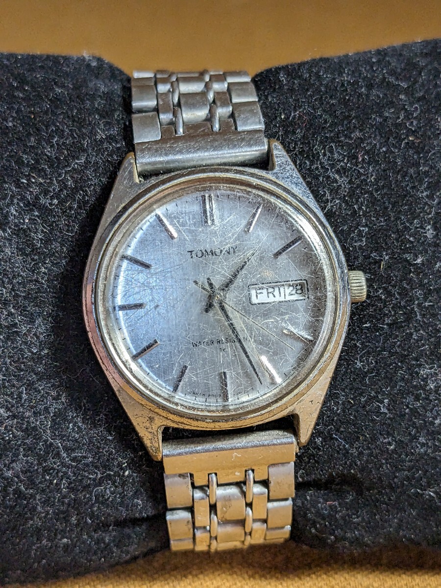 tomony TOMONY SEIKO セイコー 腕時計 稼働品 アンティーク 手巻き　5000-8010