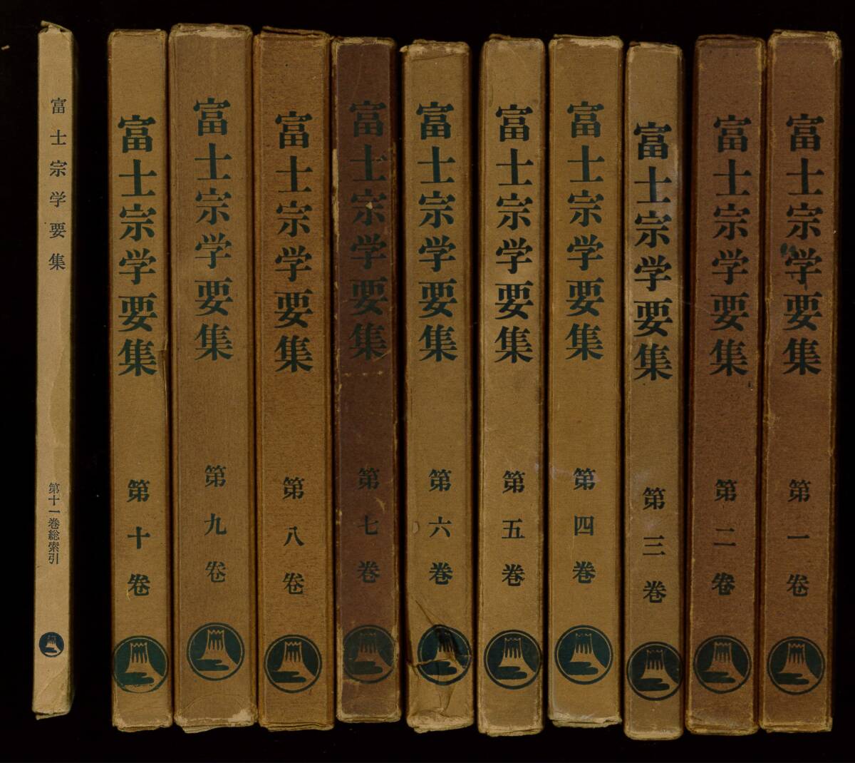 【中古】「旧版 富士宗学要集1～11巻」全11冊揃い 堀日亨編 日蓮正宗 山喜坊仏書林 創価学会