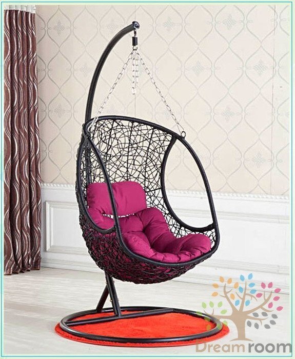  stylish hanging chair cushion attaching black & red hammock chair cradle chair hanging weight basket Asian 1 seater . sofa resort 