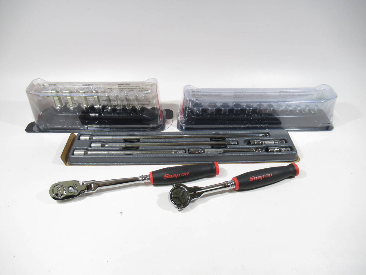 1/4 スナップオン Snap-on 208EFTABMY/112TMMY/106ATMXWP/THLF72/THNF72 ラチェット/エクステンション/ボールへックス/ソケット セット