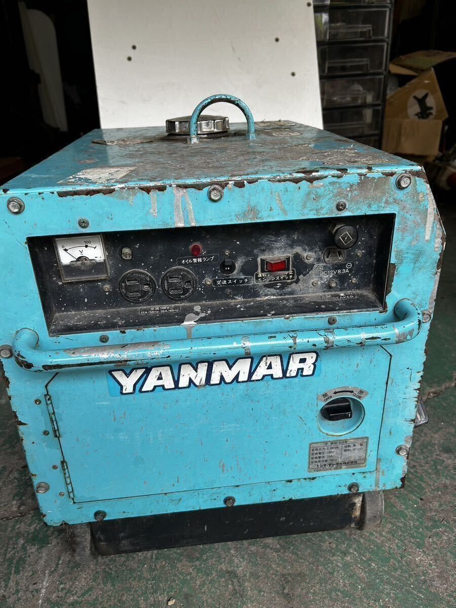 ヤンマー YANMAR 2.0KVAガソリンエンジン発電機 防音型 ヤンマー YANMAR 2.0KVAガソリンエンジン発電機 防音型