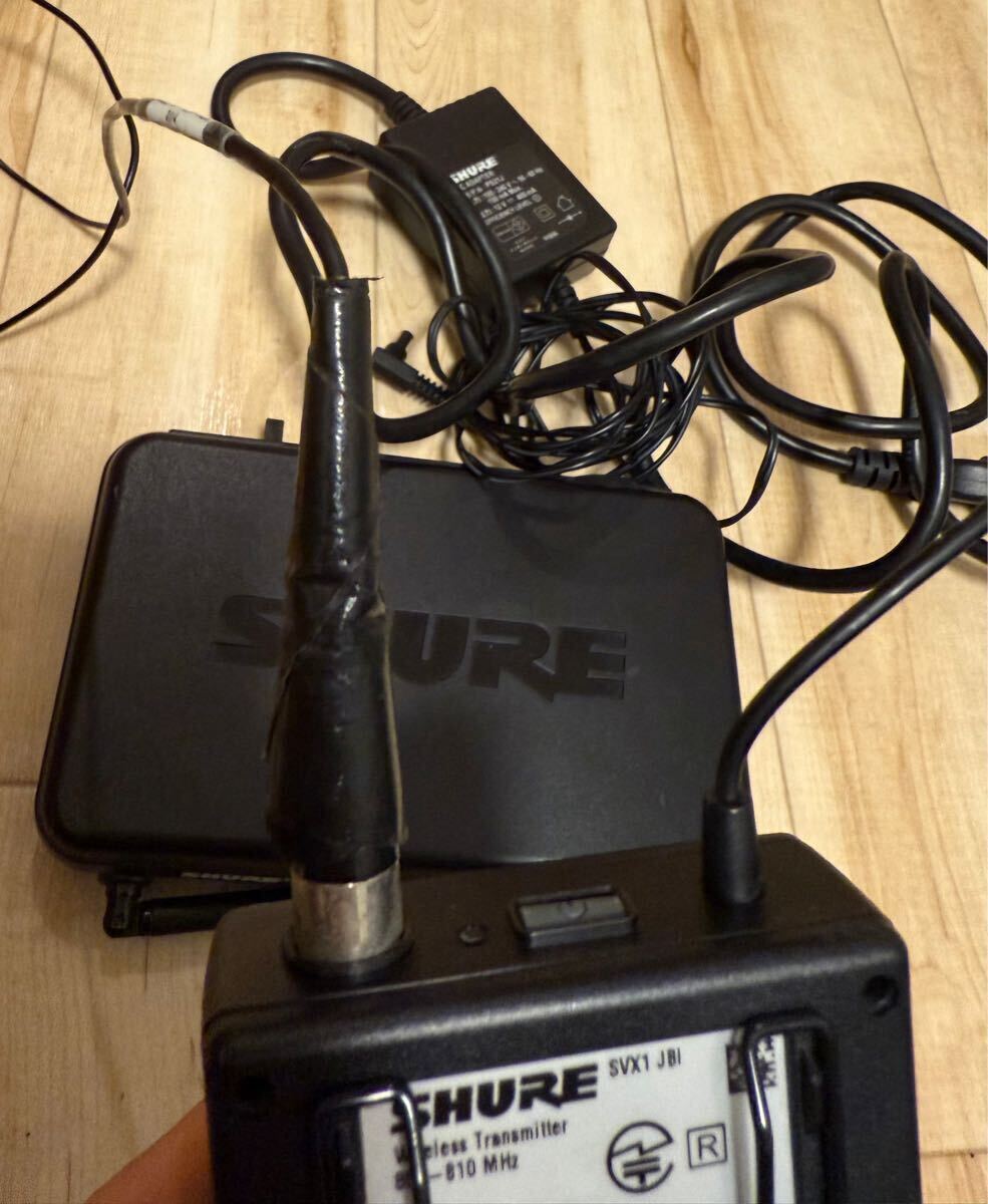 SHURE SVX4/SVX1 JB1ワイヤレスピンマイク① SHURE SVX4/SVX1 JB1ワイヤレスピンマイク①