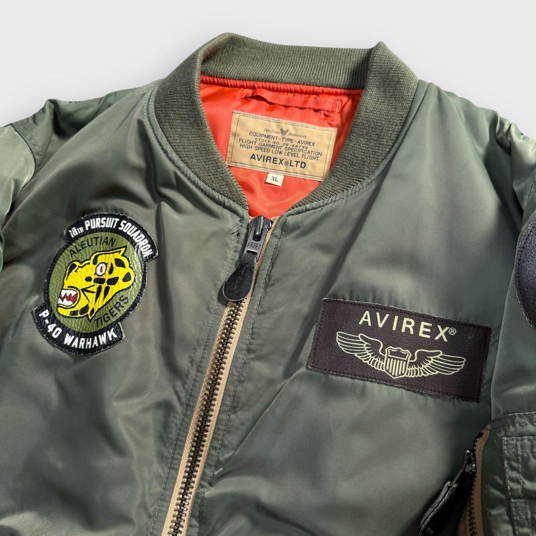AVIREX アヴィレックス P-40 ウォーホークモデル MA-1 フライト AVIREX アヴィレックス P-40 ウォーホークモデル MA-1 フライト