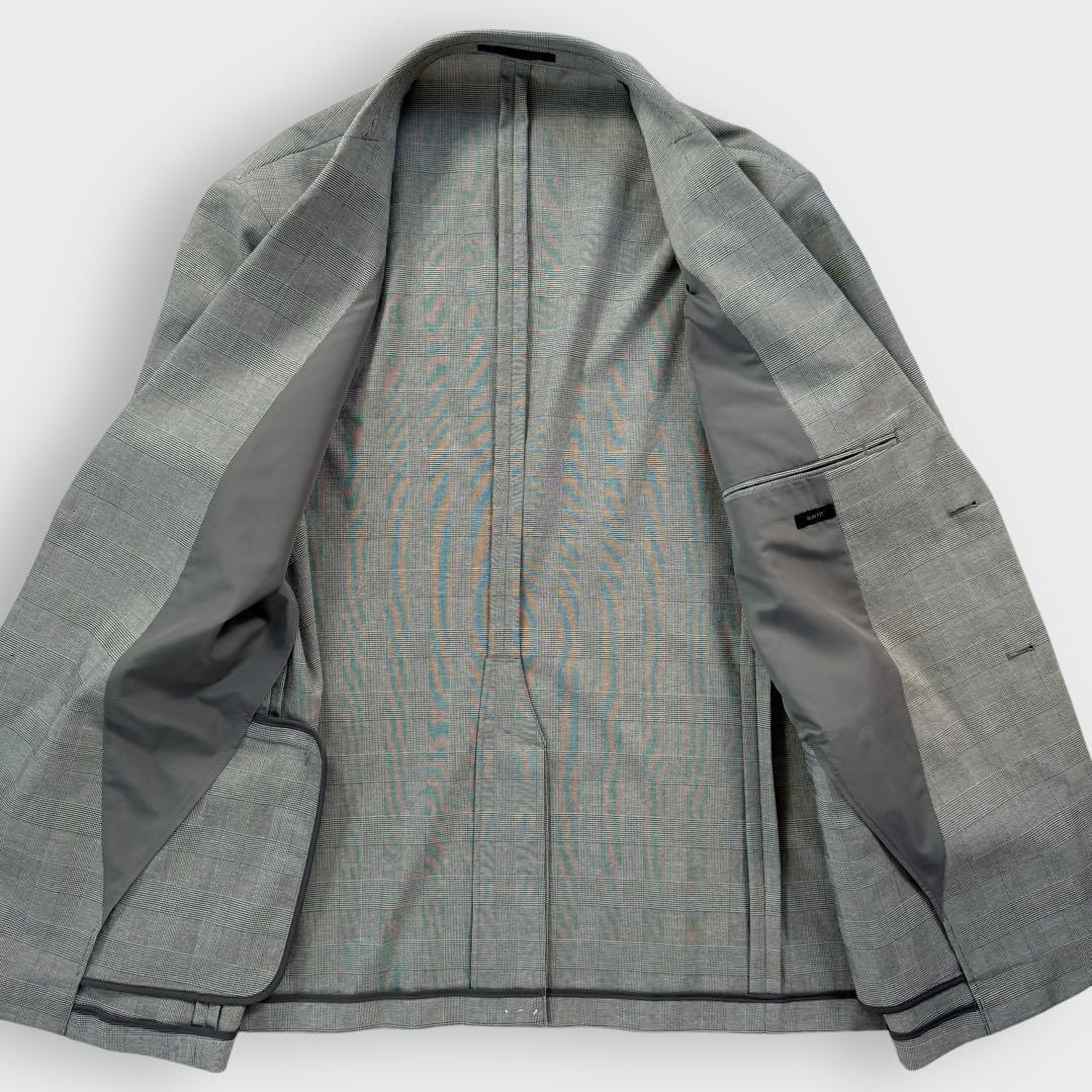 極美品 XL UNIQLO ユニクロ 感動ジャケット パンツ ウールライク
