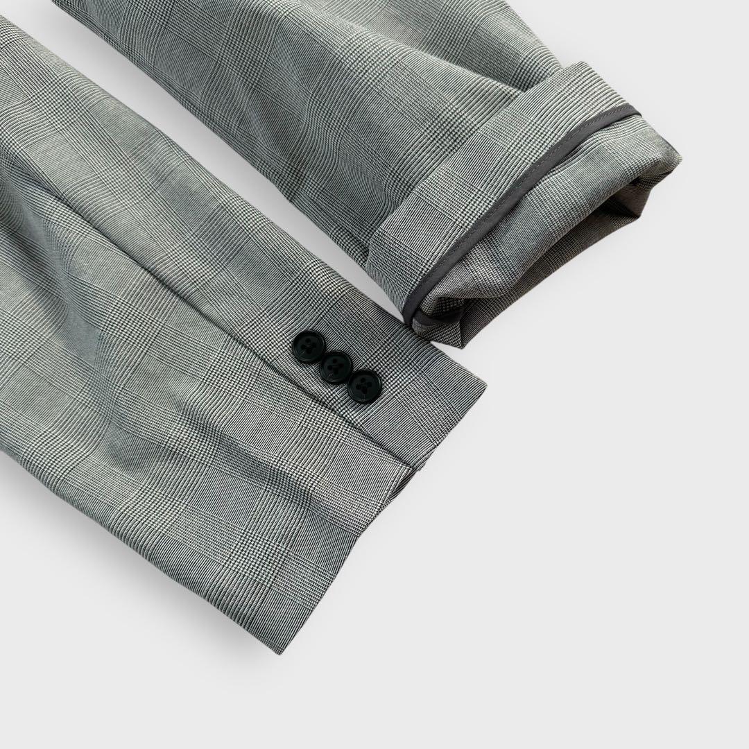 極美品 XL UNIQLO ユニクロ 感動ジャケット パンツ ウールライク